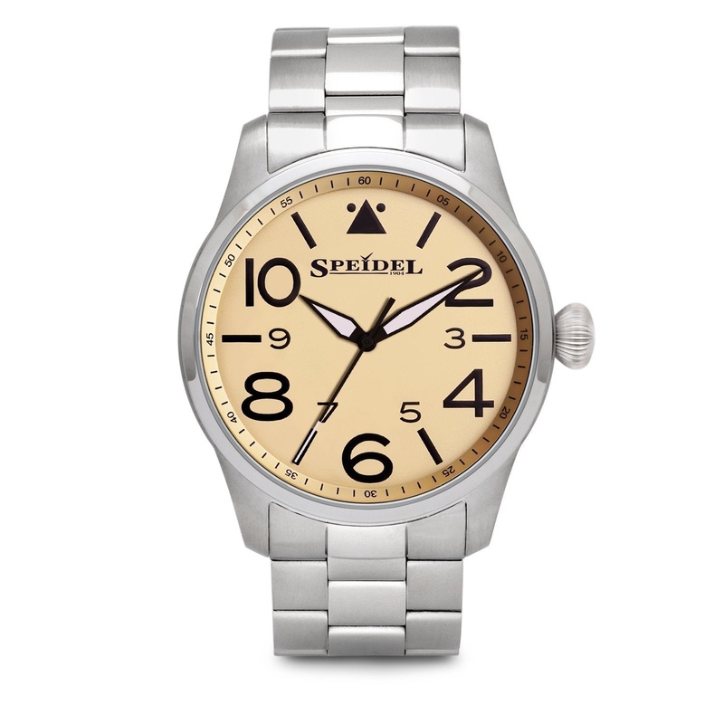 Men’s Metal Pilot Watch Collection Silver/Yellow