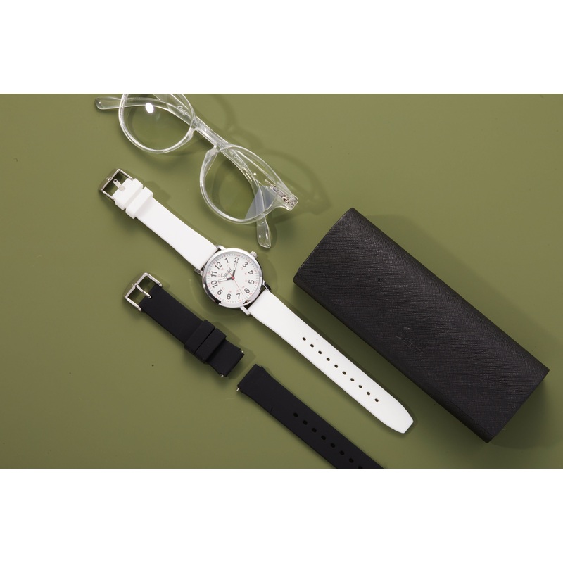 White and Black Scrub Watch Bundle