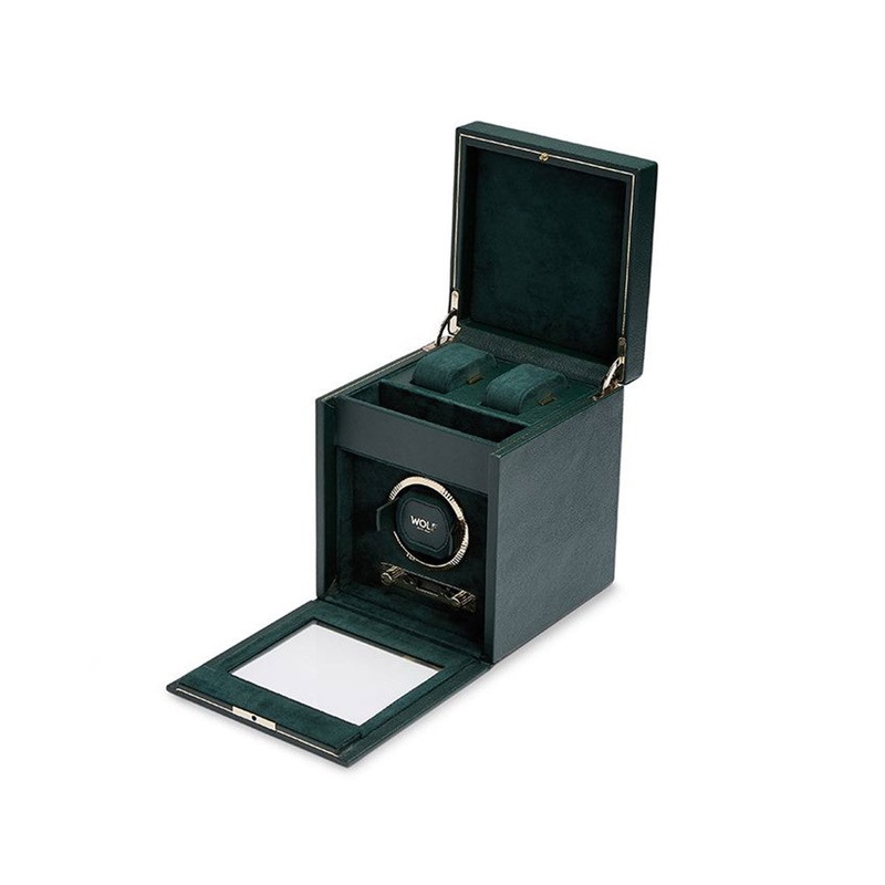 British Racing Single Watch Winder-Green Green