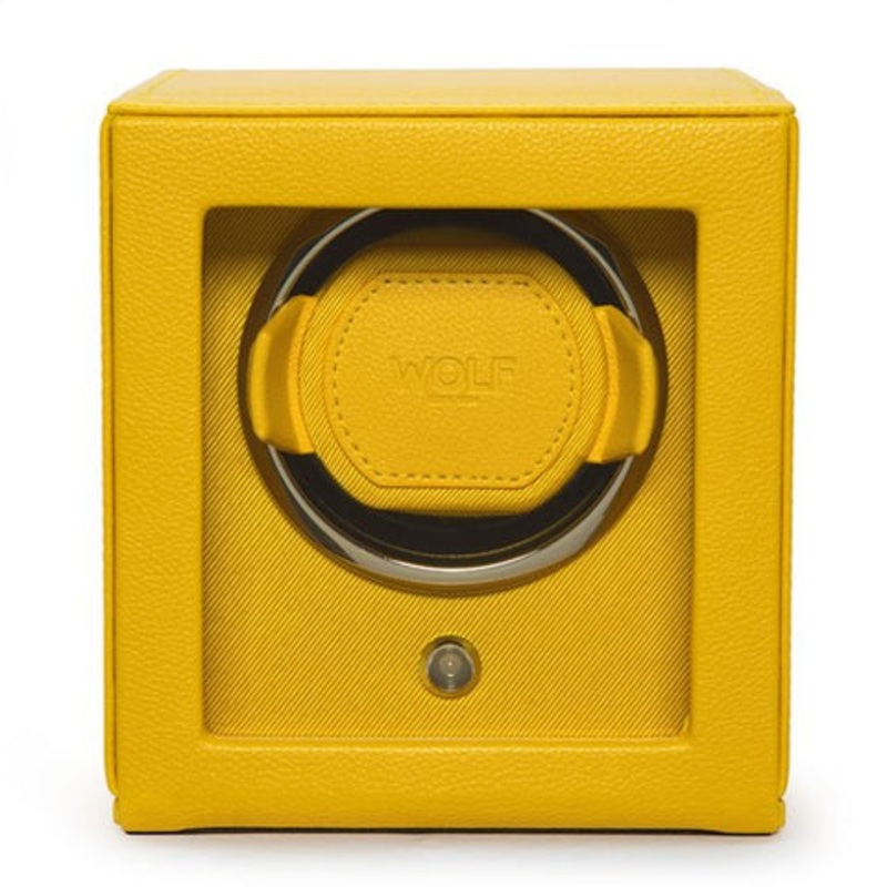 Cub Tutti Frutti Watch Winder With Cover Yellow