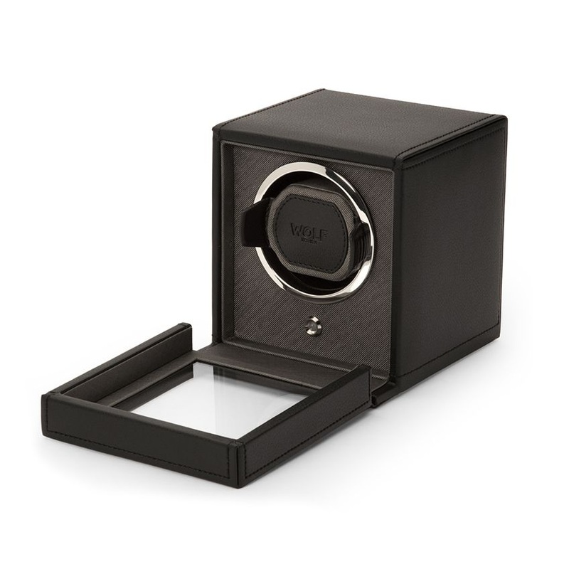 Cub Watch Winder With Cover Black