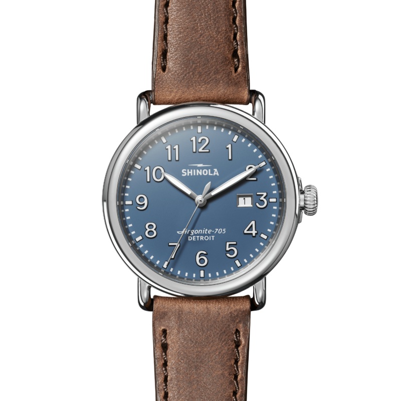 Shinola Runwell Watch (41mm) Blue