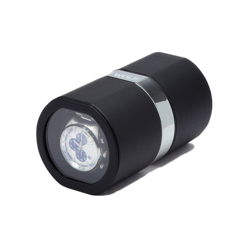 The Rocket Module Travel Watch Winder Black