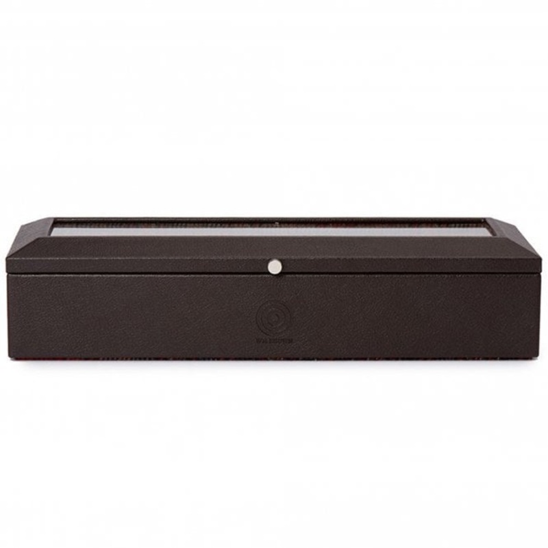 WM Brown 5 Peice Watch Box Brown Brown