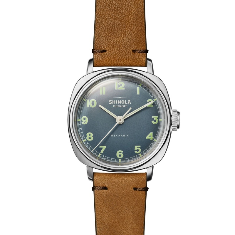 Shinola Mechanic 3h Watch (39mm) Tan