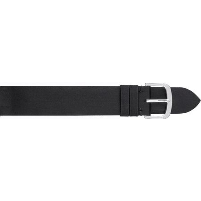 Fleurus Open End Satin Watch Strap  159 Black