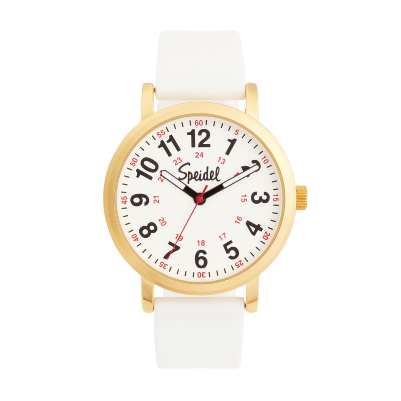 The Original Scrub Watch for Medical Professionals & Students with Gold Case Avocado