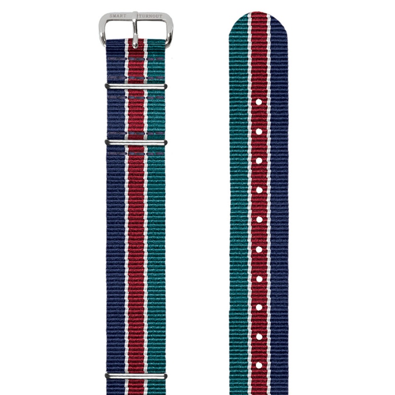 Army Rugby Club 18mm NATO Watch Strap (Silver Fittings)