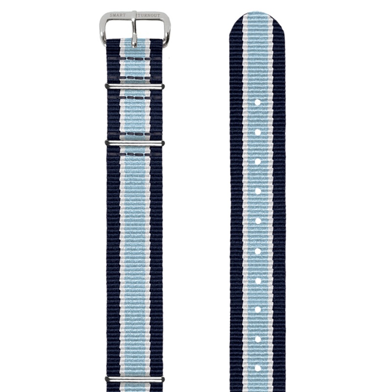 Boxing Club 18mm NATO Watch Strap (Silver Fittings)