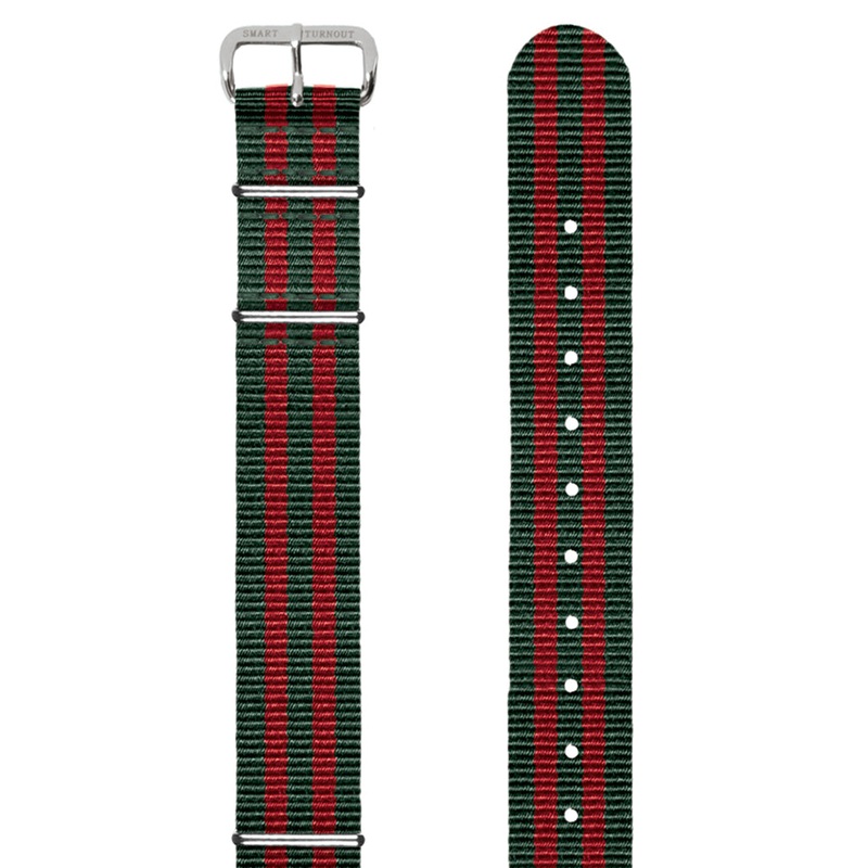 Royal Bucks Hussars 18mm NATO Watch Strap (Silver Fittings)