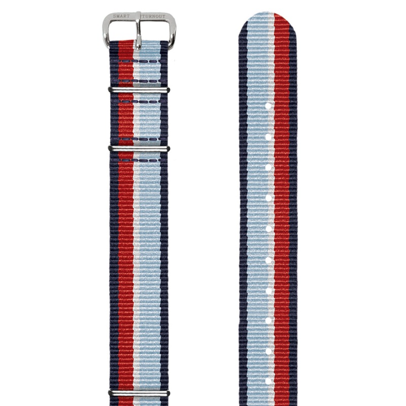 Royal Naval Air Service 18mm NATO Watch Strap (Silver Fittings)