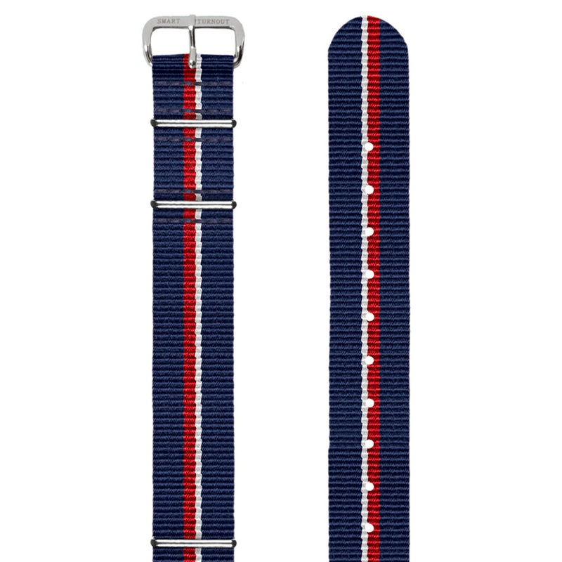 Royal Navy 20mm NATO Watch Strap (Silver Fittings)