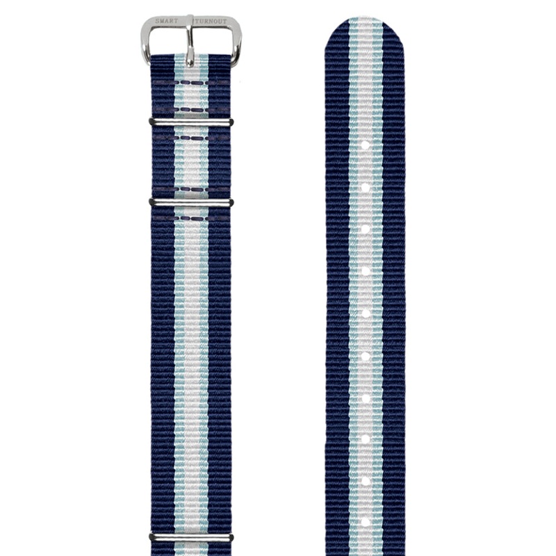 Royal Observer Corps 20mm NATO Watch Strap // Silver Fittings