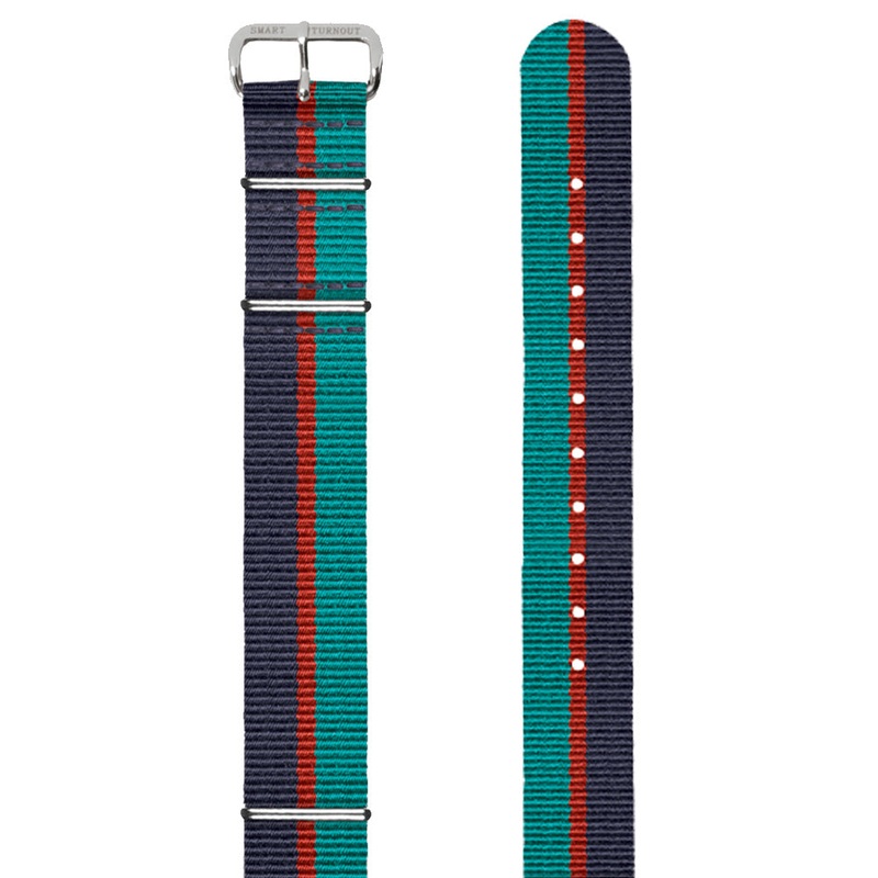 The Royal Welsh 18mm NATO Watch Strap (Silver Fittings)