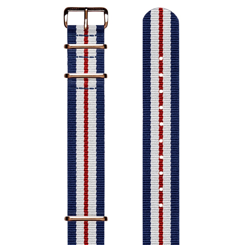 Yorkshire Hussars 20mm NATO Watch Strap (Rose Gold Fittings)