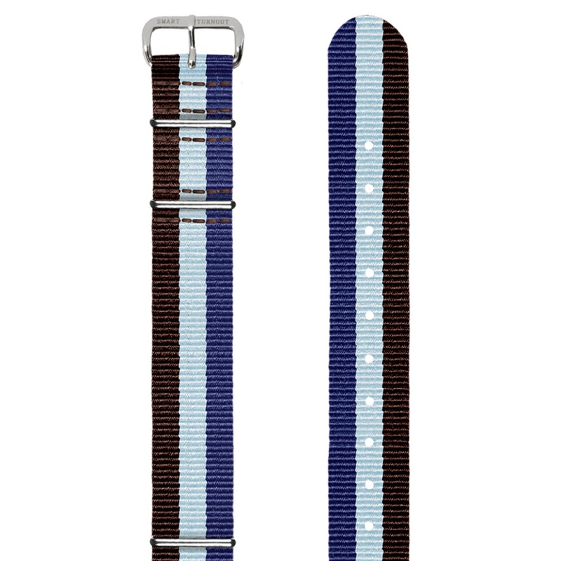 Old Beaumont 18mm NATO Watch Strap (Silver Fittings)
