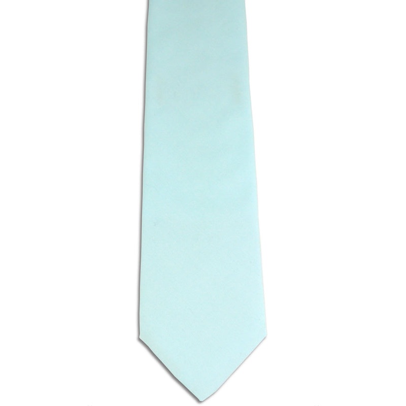 Ice Blue Cotton Tie