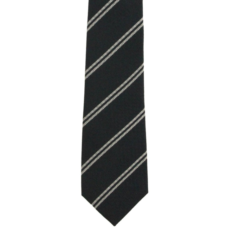 Old Harrovian Silk Non Crease Tie