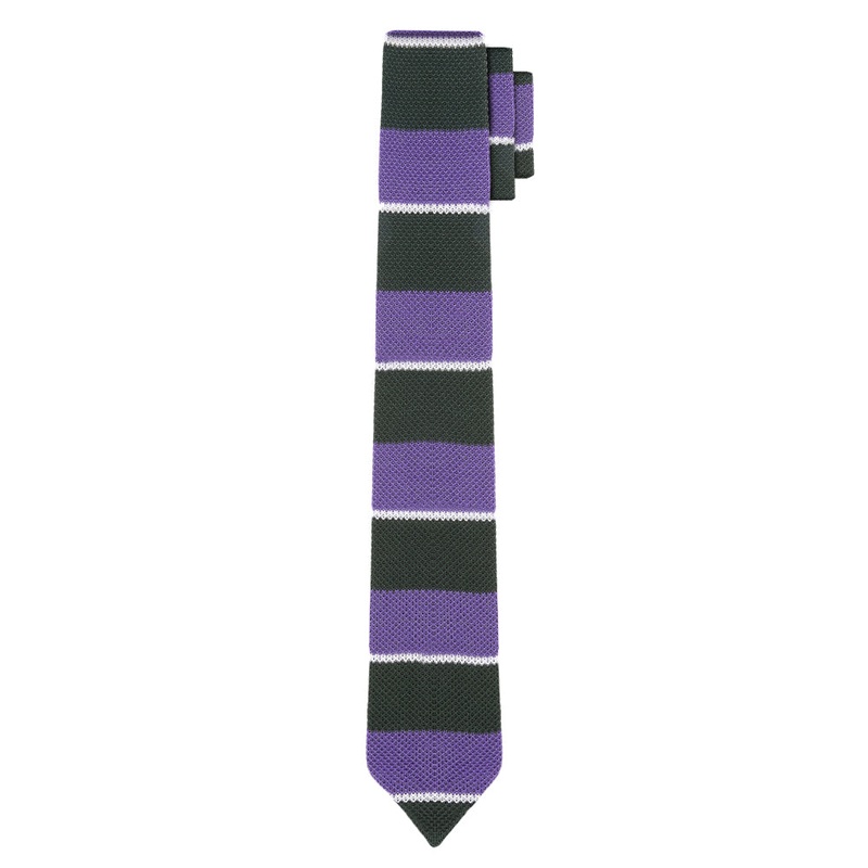 Old Cliftonian Knitted Cotton Tie