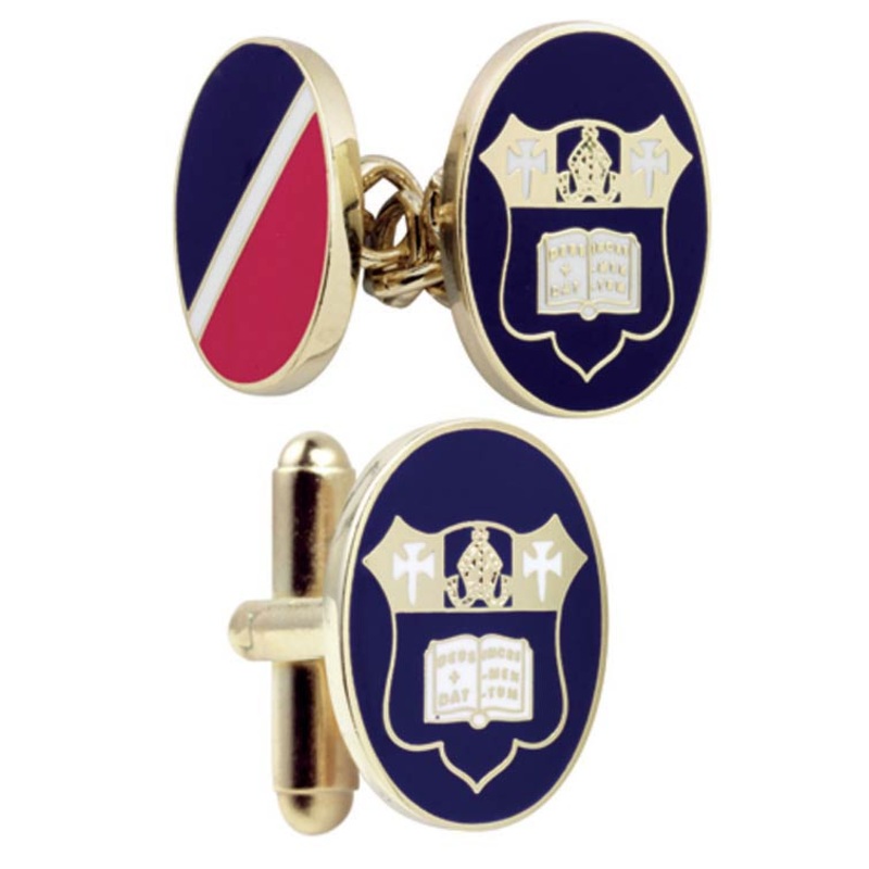 Old Marlburian Enamel Cufflinks