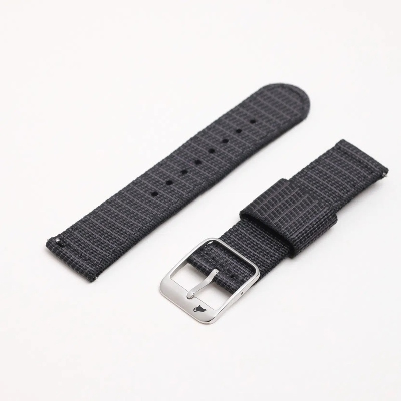 X-Hatch Watch Strap in Black