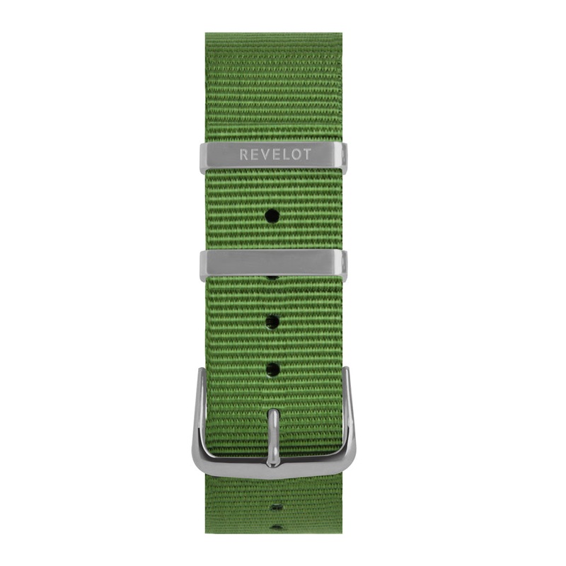 22′ Green Nato Strap Black
