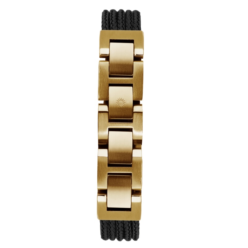 14′ Gold/Black Stainless Steel Cable Gold / Black