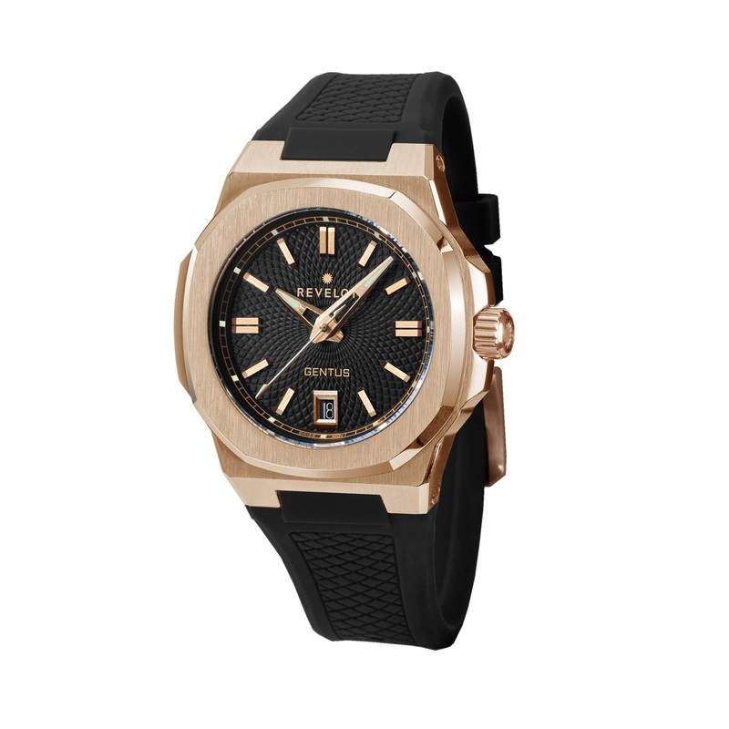 Gentus 40MM | Black Rosegold (Swiss Quartz)
