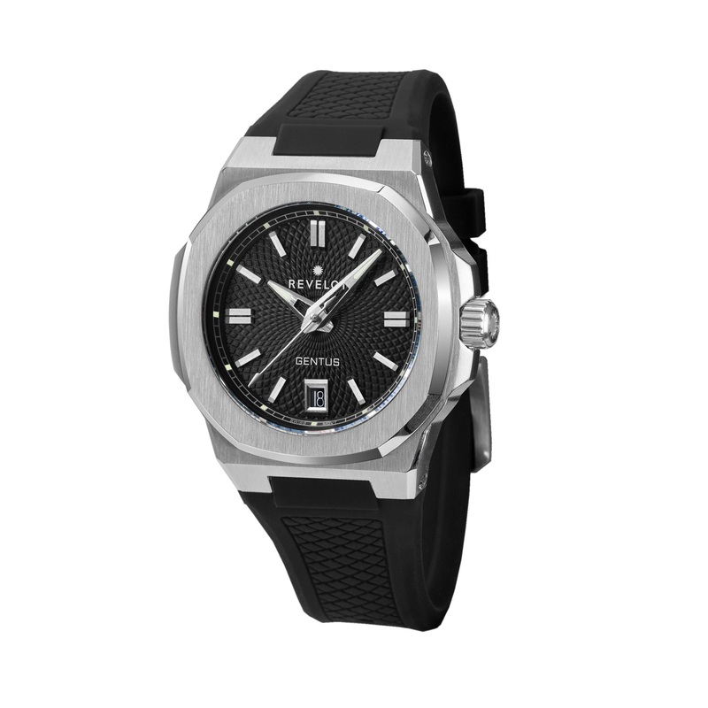 Gentus 40MM | Black Steel (Swiss Quartz)