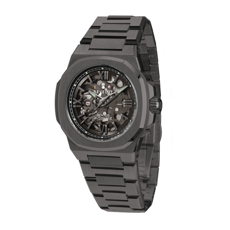 Gentus 40MM | Gunmetal Skeleton (Automatic)