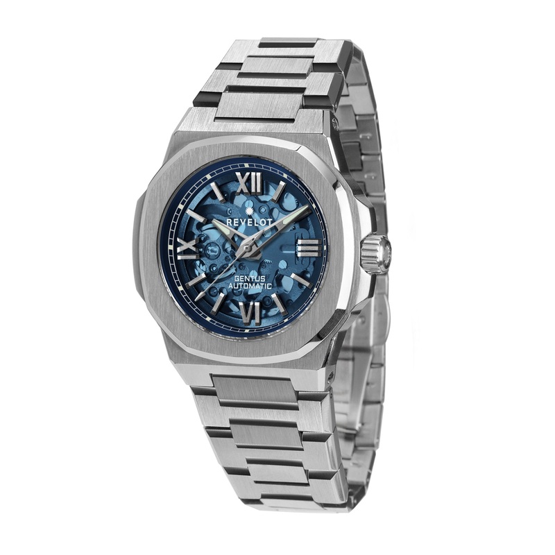Gentus 40MM | Ocean Skeleton Steel (Automatic)