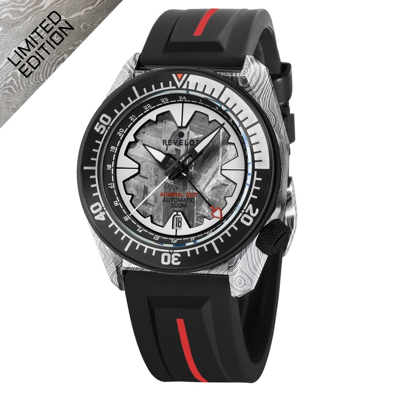 Limited Edition R10 Admiral GMT Damascus Meteorite DLC