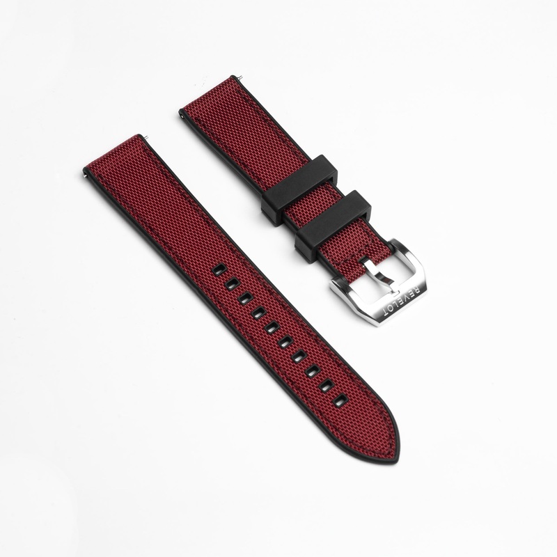 20′ FKM Red Fabric Strap