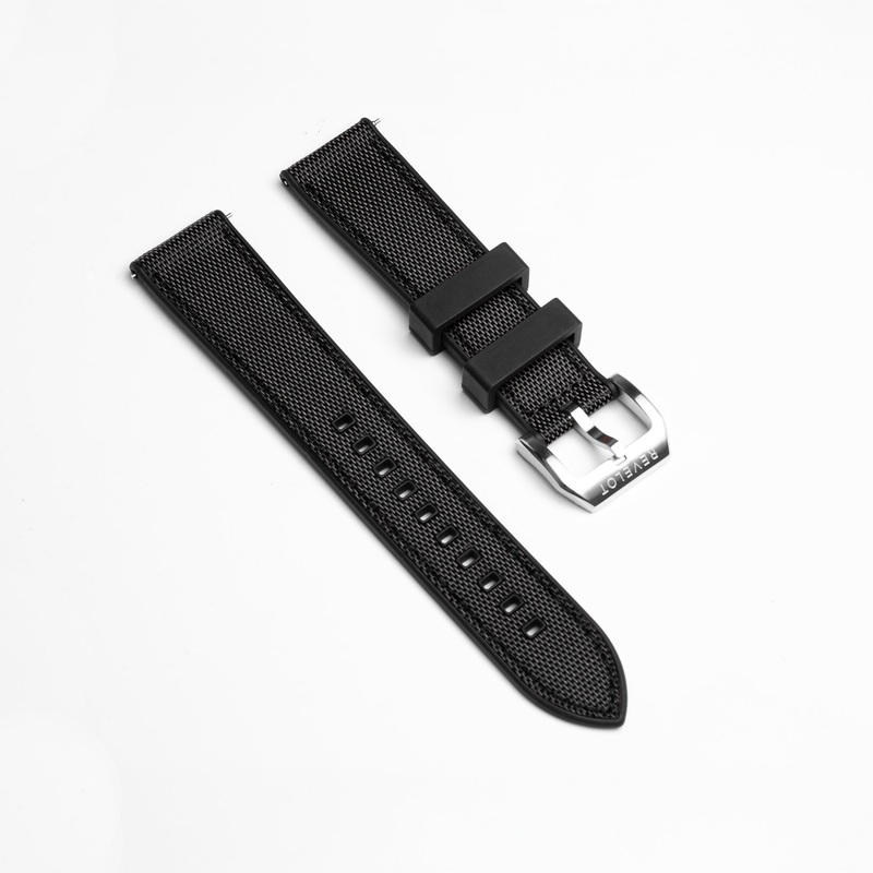 22′ FKM Black Fabric Strap