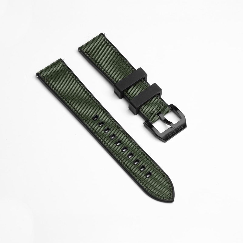 22′ FKM Green Fabric Strap
