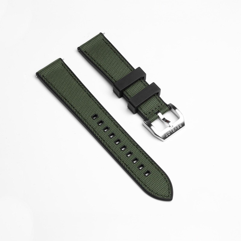 22′ FKM Green Fabric Strap