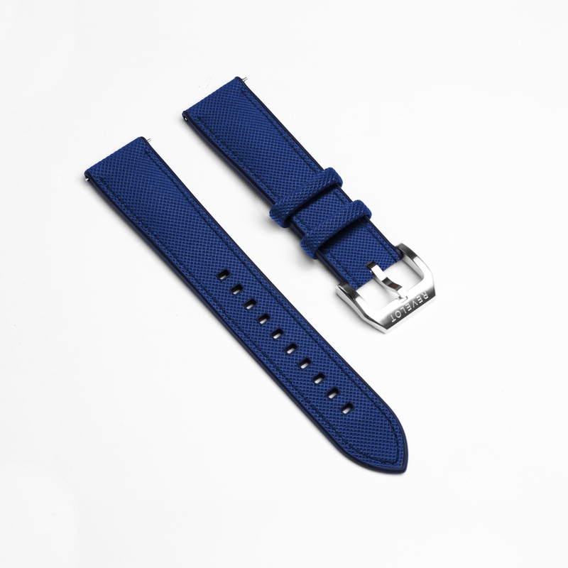 20′ FKM Blue Rubber Strap