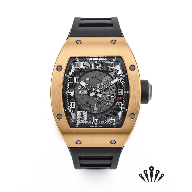 Richard Mille RM010 Rose Gold Full Set