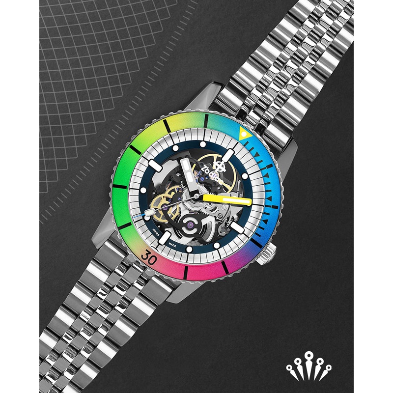 ZO9298 Zodiac Super Sea Wolf Skeleton 6-15