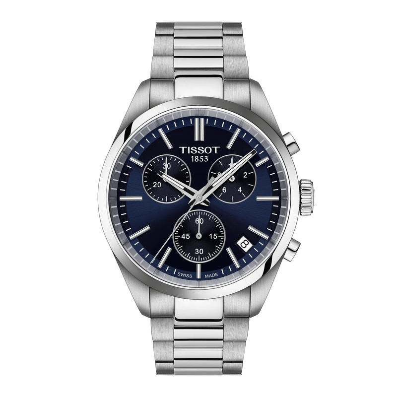 Tissot PR 100 Chronograph Blue Dial