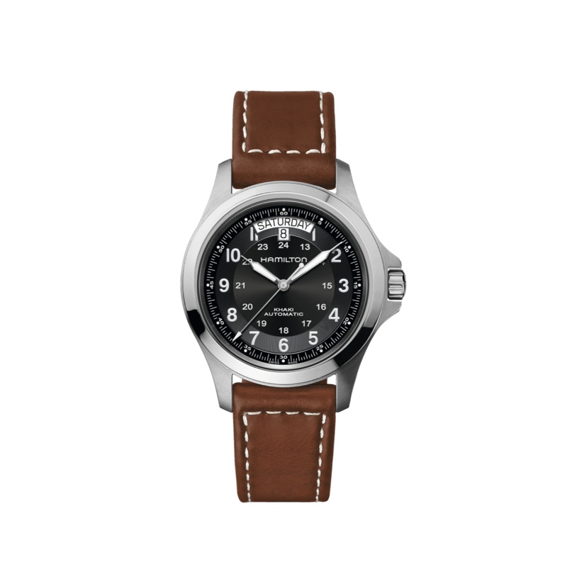 Hamilton Khaki Field King 40mm Automatic Men’s Watch Black Dial