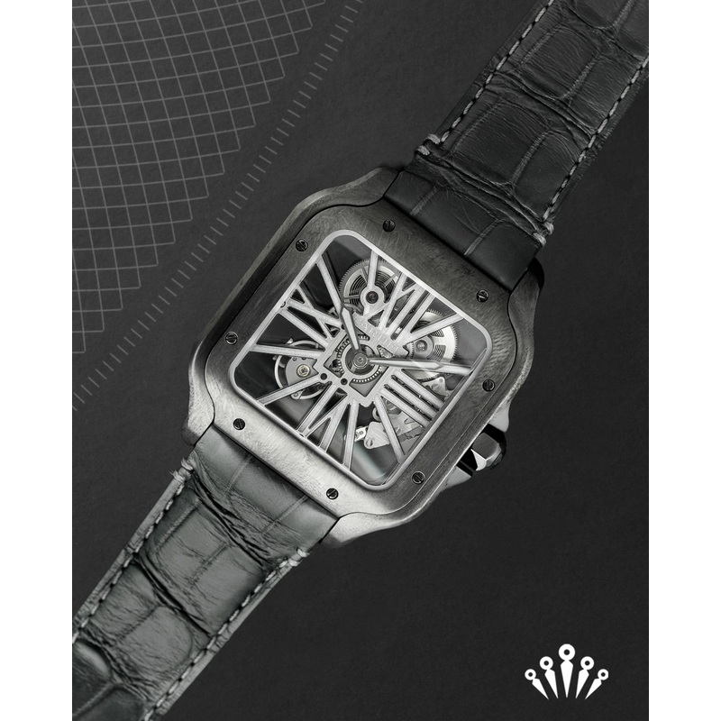 Cartier Santos de Cartier Skeleton