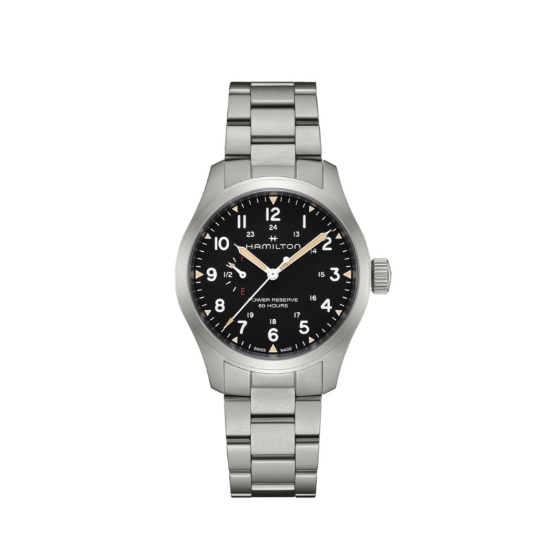 Hamilton Khaki Field Mechanical Power Reserve 40mm Steel