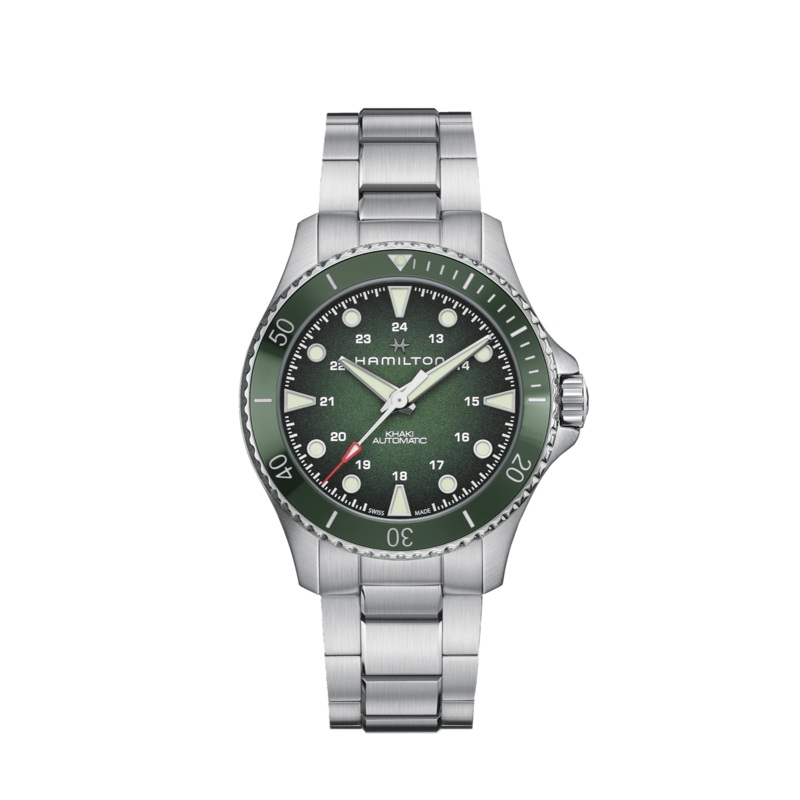 Hamilton Khaki Navy Scuba 43mm Automatic Green Dial