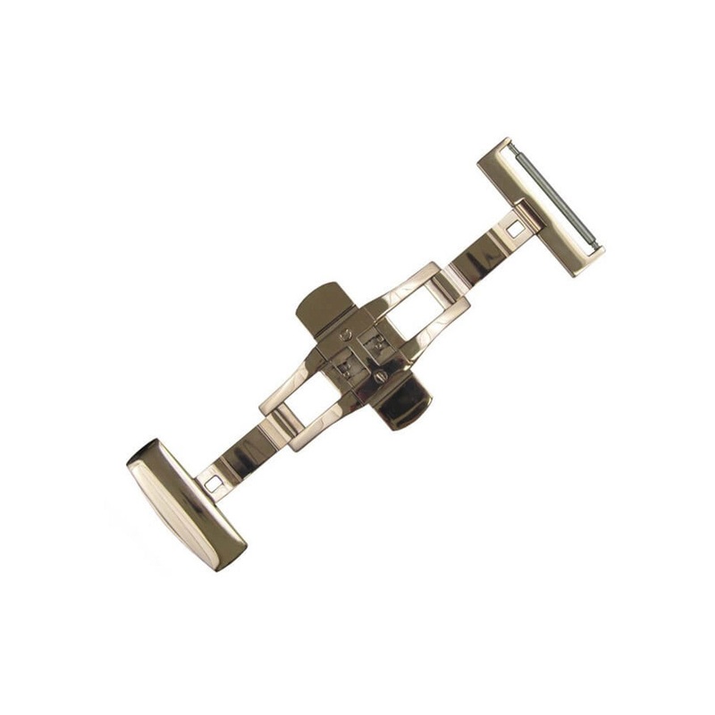 Butterfly Deploy Watch Buckle | Push Button | Rose Gold-Tone