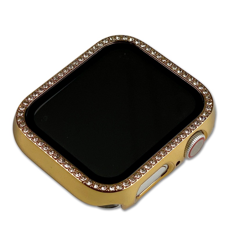 Apple Watch Cover | Luxury Rhinestone | Gold Sparkle
