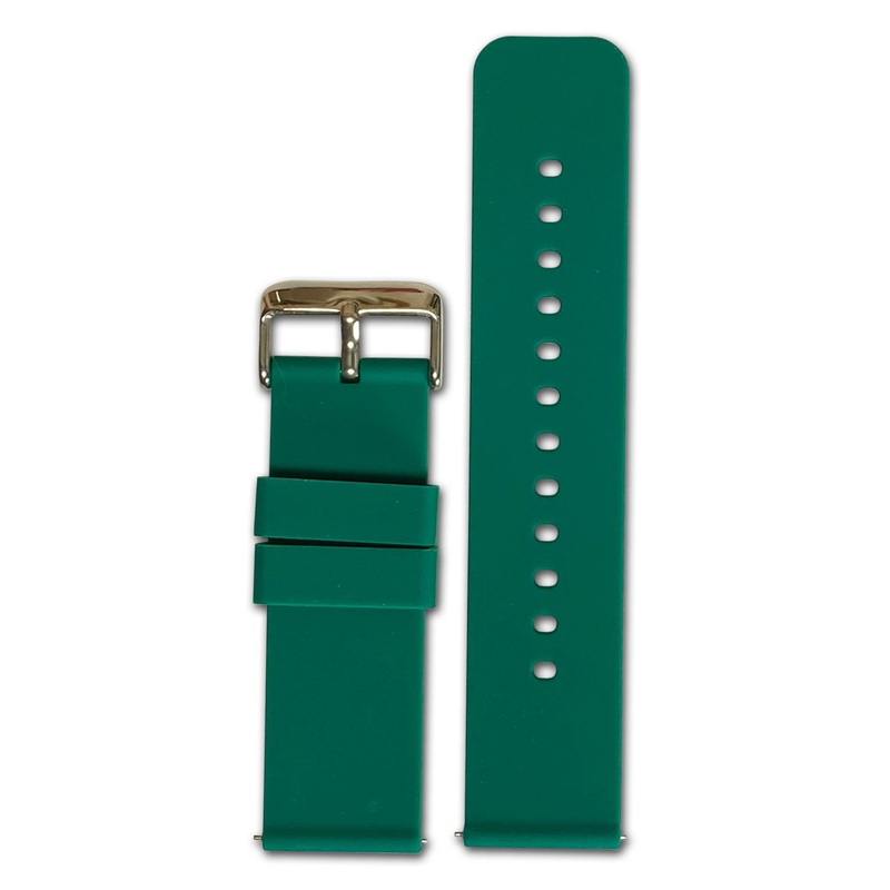 20mm Smart Watch Band | Quick Release | Silicone | Green