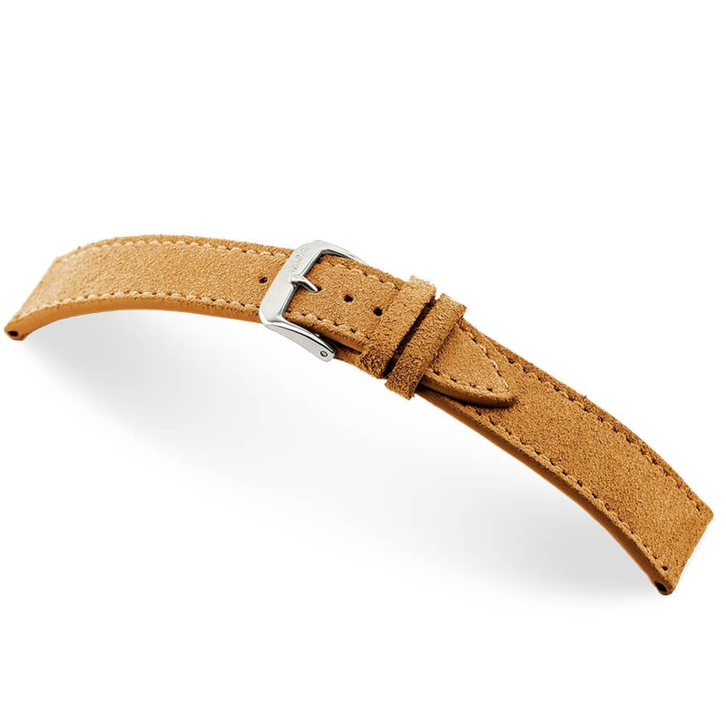 Velours Watch Band | Franklin | Flat | Cognac