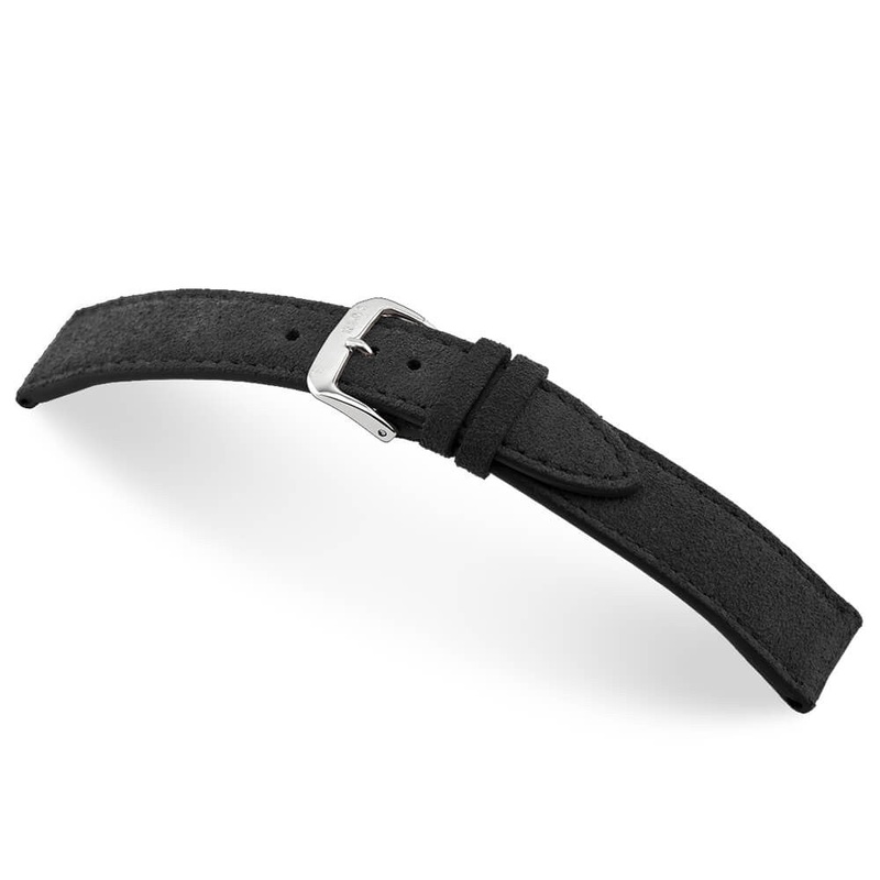 Velours Watch Band | Tompson | Flat | Black