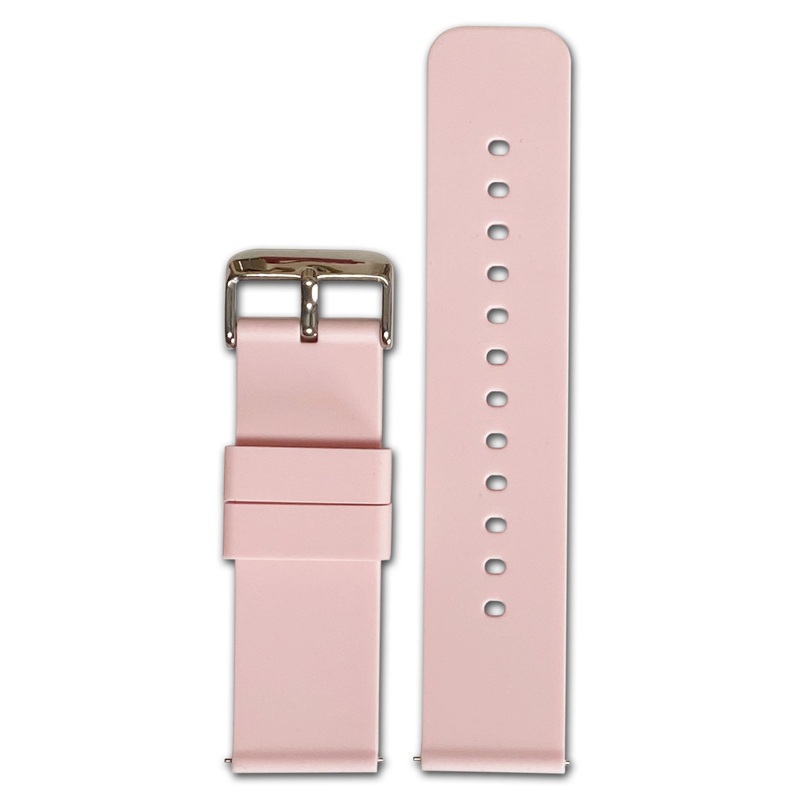 24mm Smart Watch Band | Quick Release | Silicone | Pink